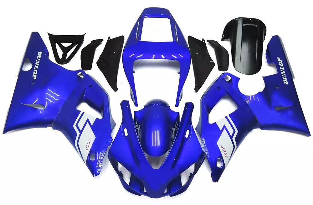 Gloss Blue Motorcycle Fairings Plastics Kit For 1998-1999 Yamaha YZF-R1 FM-4799