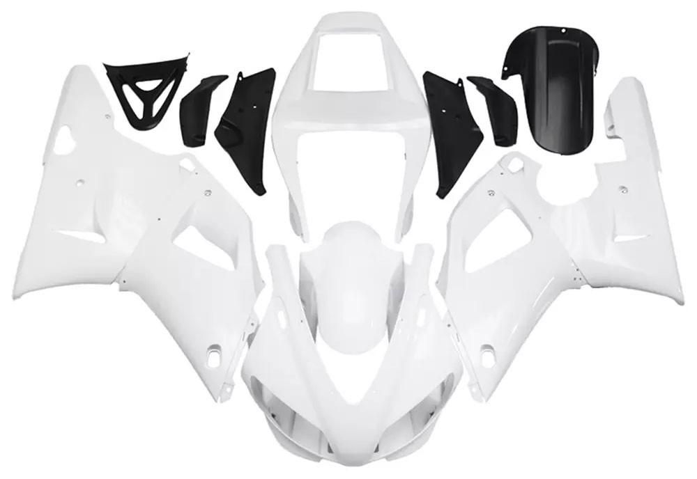 Pearl White Motorcycle Fairings Plastics Kit For 1998-1999 Yamaha YZF-R1 FM-4811