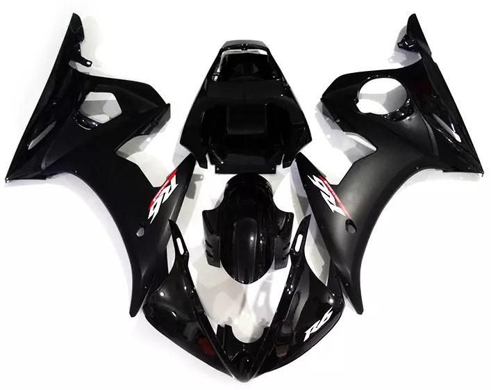 Black Motorcycle Fairings Plastics Kit For 2003-2005 Yamaha YZF-R6 FM-4899