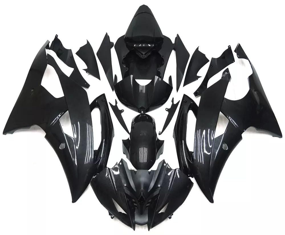 Black Motorcycle Fairings Plastics Kit For 2008-2016 Yamaha YZF-R6 FM-4852