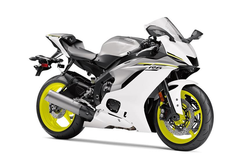 Grey/Neon/White Yamaha YZF-R6 2017-2019 Fairings Plastics Kit Kit FM-5262