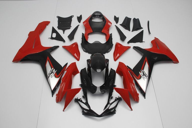 Fairings Plastics Kit For Suzuki GSXR600-750 GSXR600 2011-2017 / GSXR750 2011-2017Red Black FM-1505