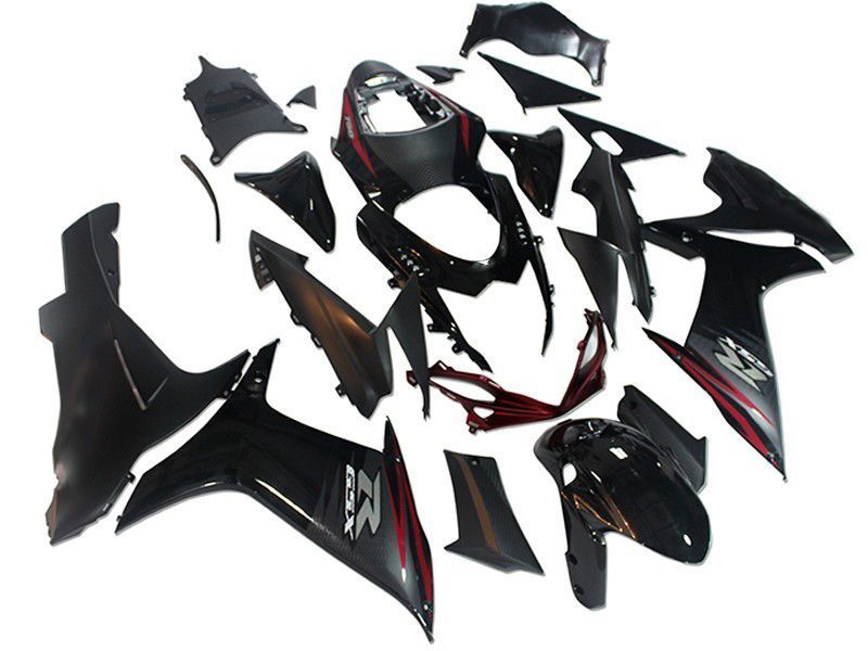 Fairings Plastics Kit For Suzuki GSXR600-750 GSXR600 2011-2017 / GSXR750 2011-2017 Black FM-1508