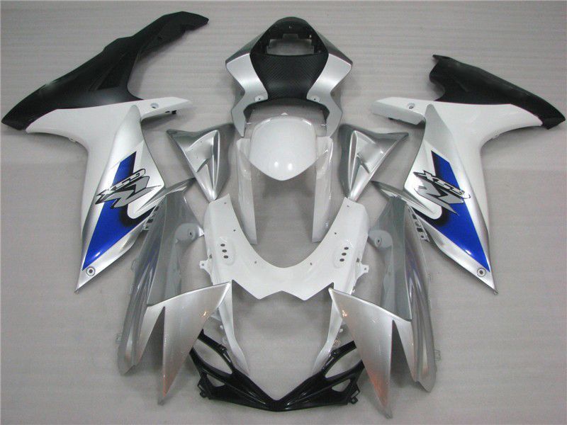Fairings Plastics Kit For Suzuki GSXR600-750 GSXR600 2011-2017 / GSXR750 2011-2017 Blue Silver FM-1517