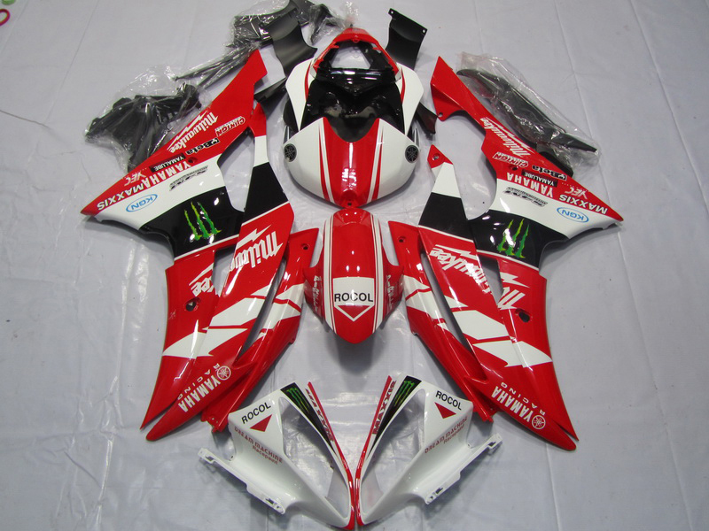 Yamaha YZF-R6 Fairings Plastics Kit 2008-2015 FM-1156