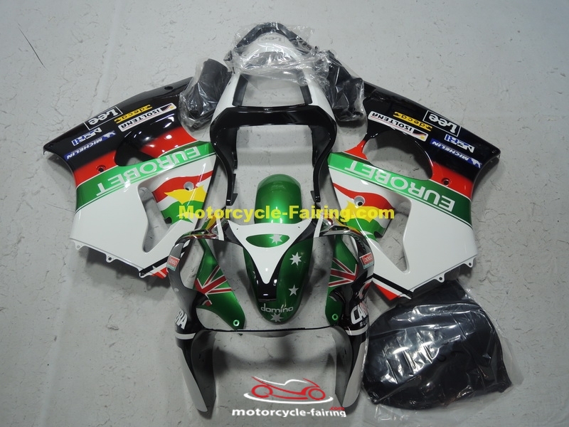 Kawasaki Ninja ZX-6R Fairings Plastics Kit 2000-2002 FM-0812