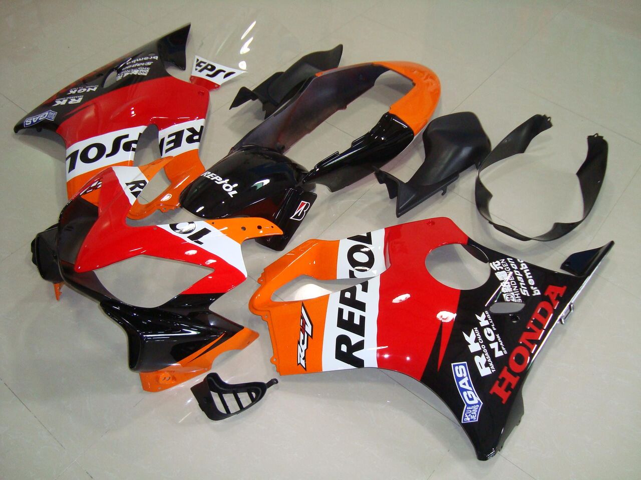 Honda CBR600RR F4I Fairings Plastics Kit 2004-2007 FM-0158