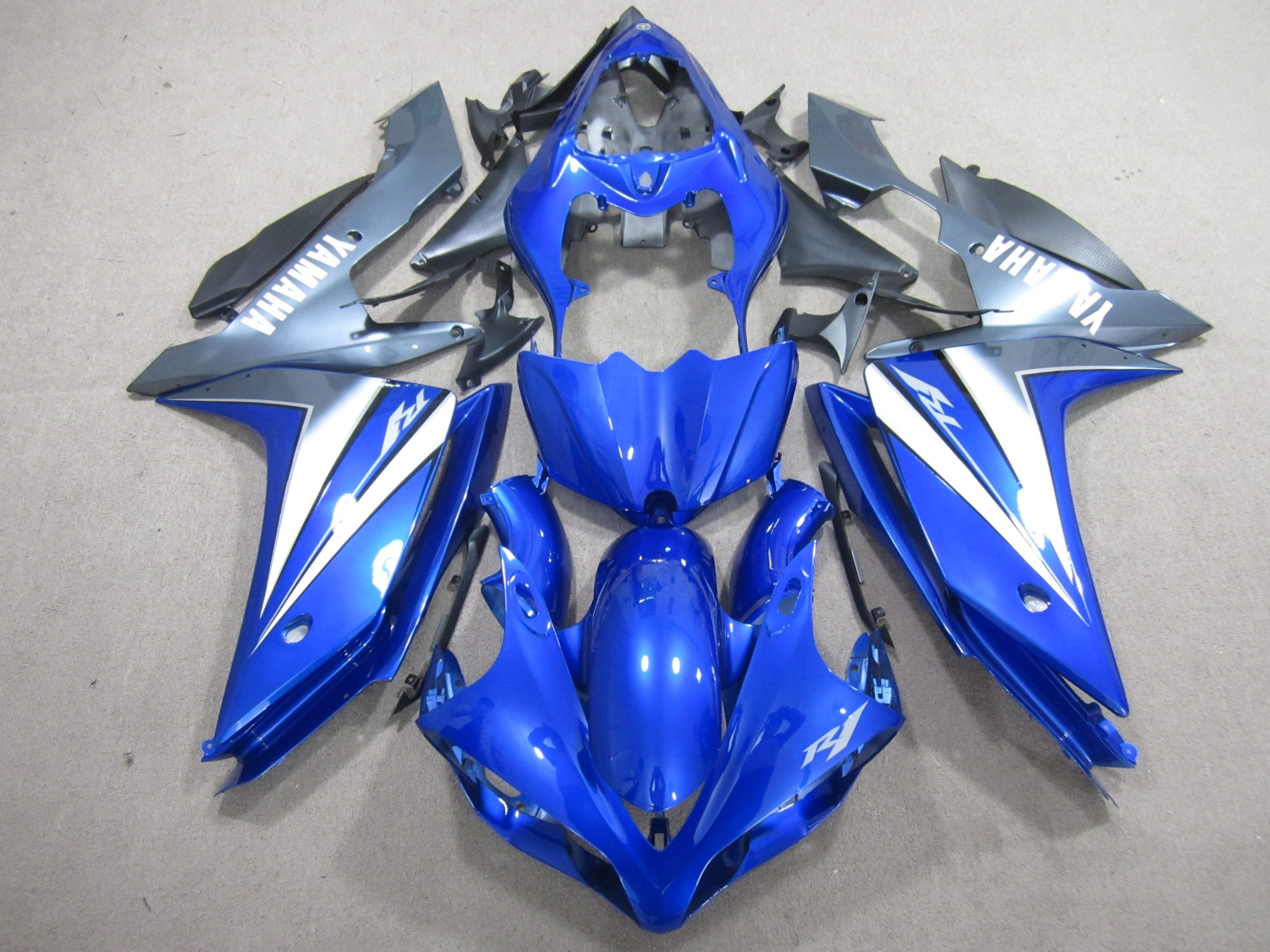 Yamaha YZF-R1 Fairings Plastics Kit 2007-2008 FM-1137