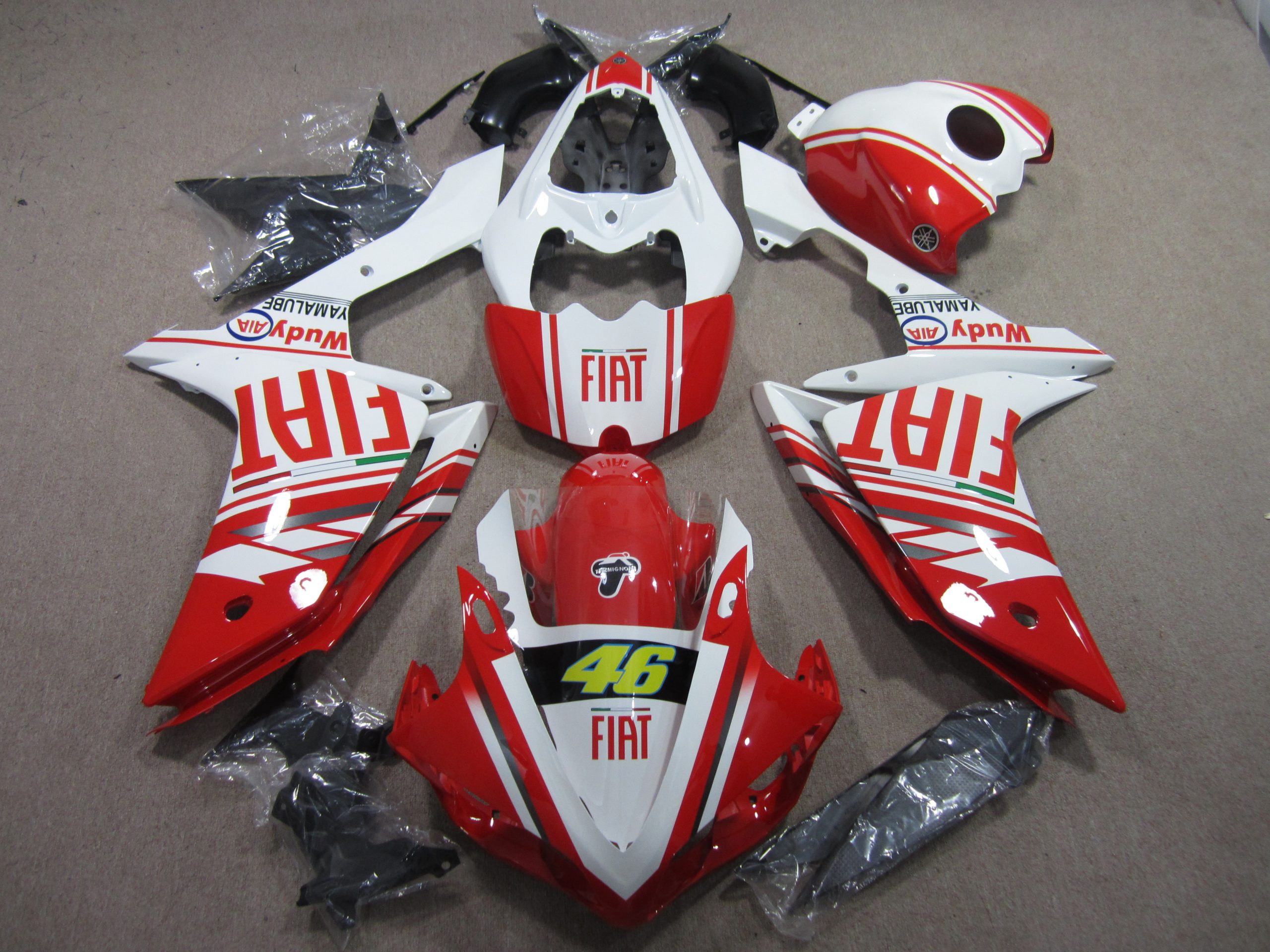 Yamaha YZF-R1 Fairings Plastics Kit 2007-2008 FM-1147
