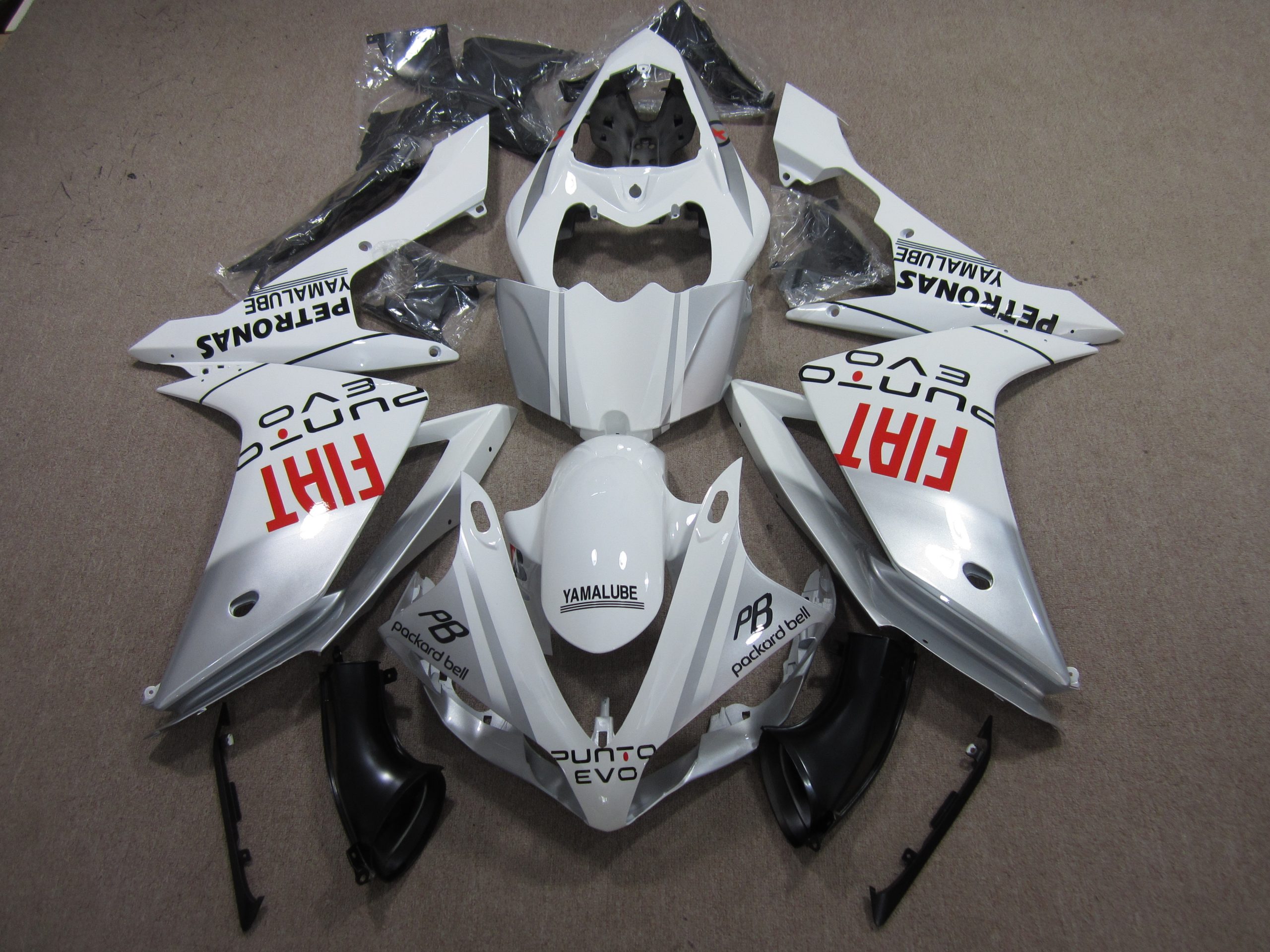 Yamaha YZF-R1 Fairings Plastics Kit 2007-2008 FM-1151