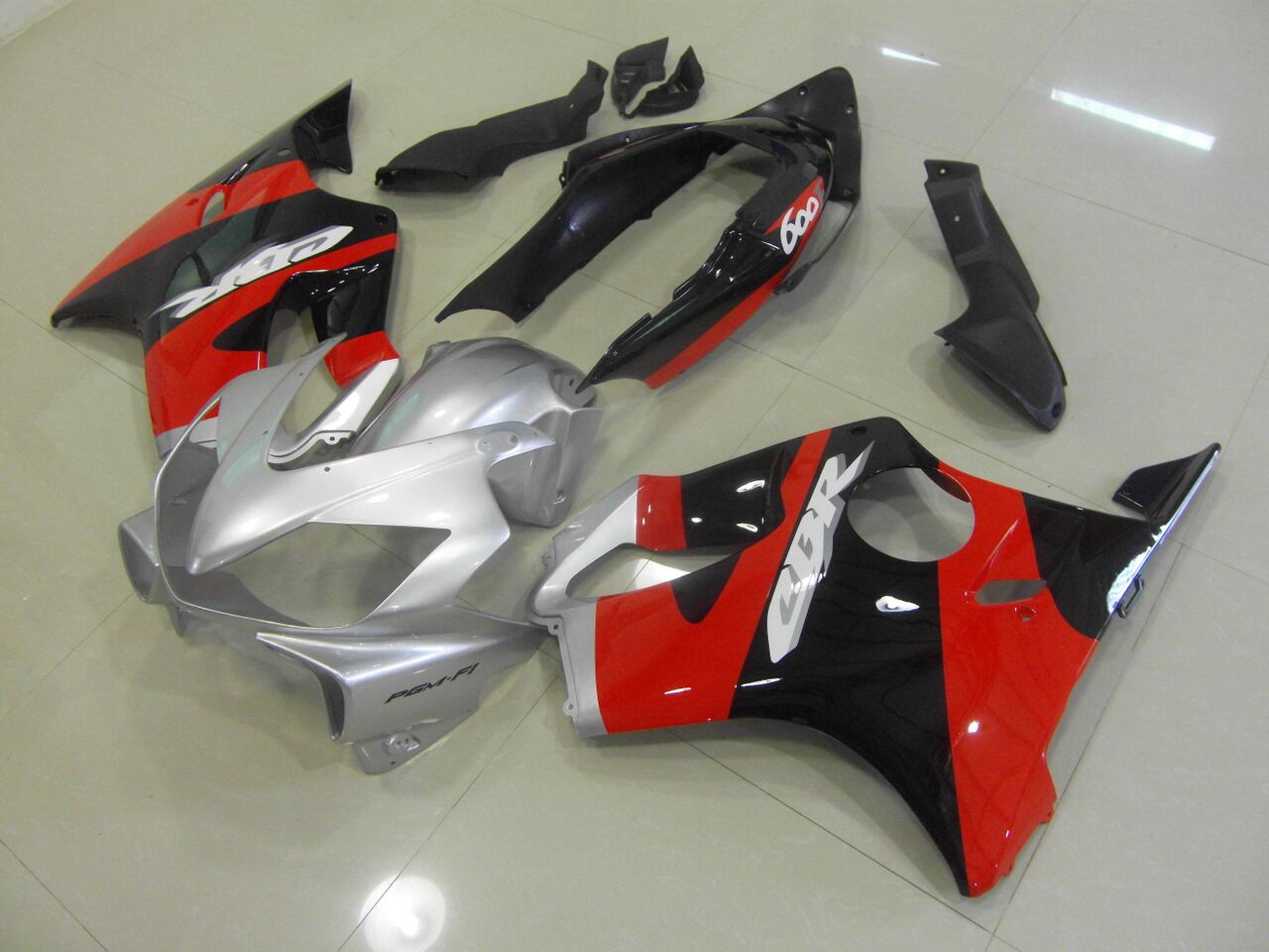 Honda CBR600RR F4I Fairings Plastics Kit 2004-2007 FM-0165