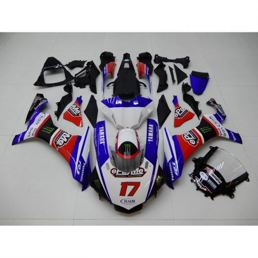 Yamaha YZF-R1 Fairings Plastics Kit 2015-2019 FM-1220
