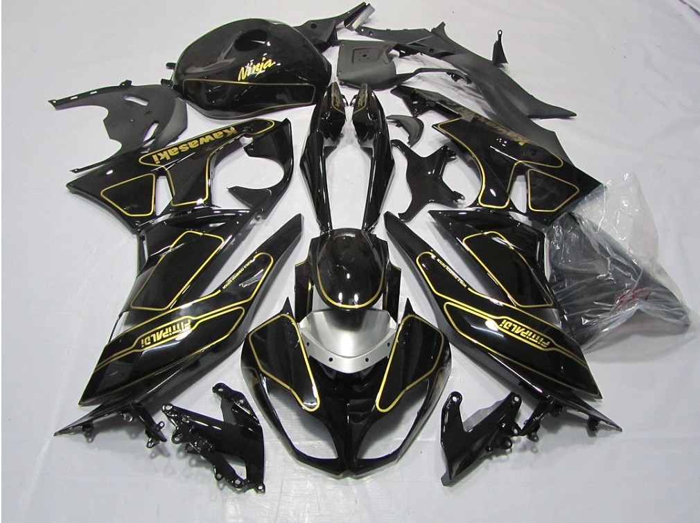 kawasaki Ninja ZX-6R Fairings Plastics Kit 2009-2012 FM-0925