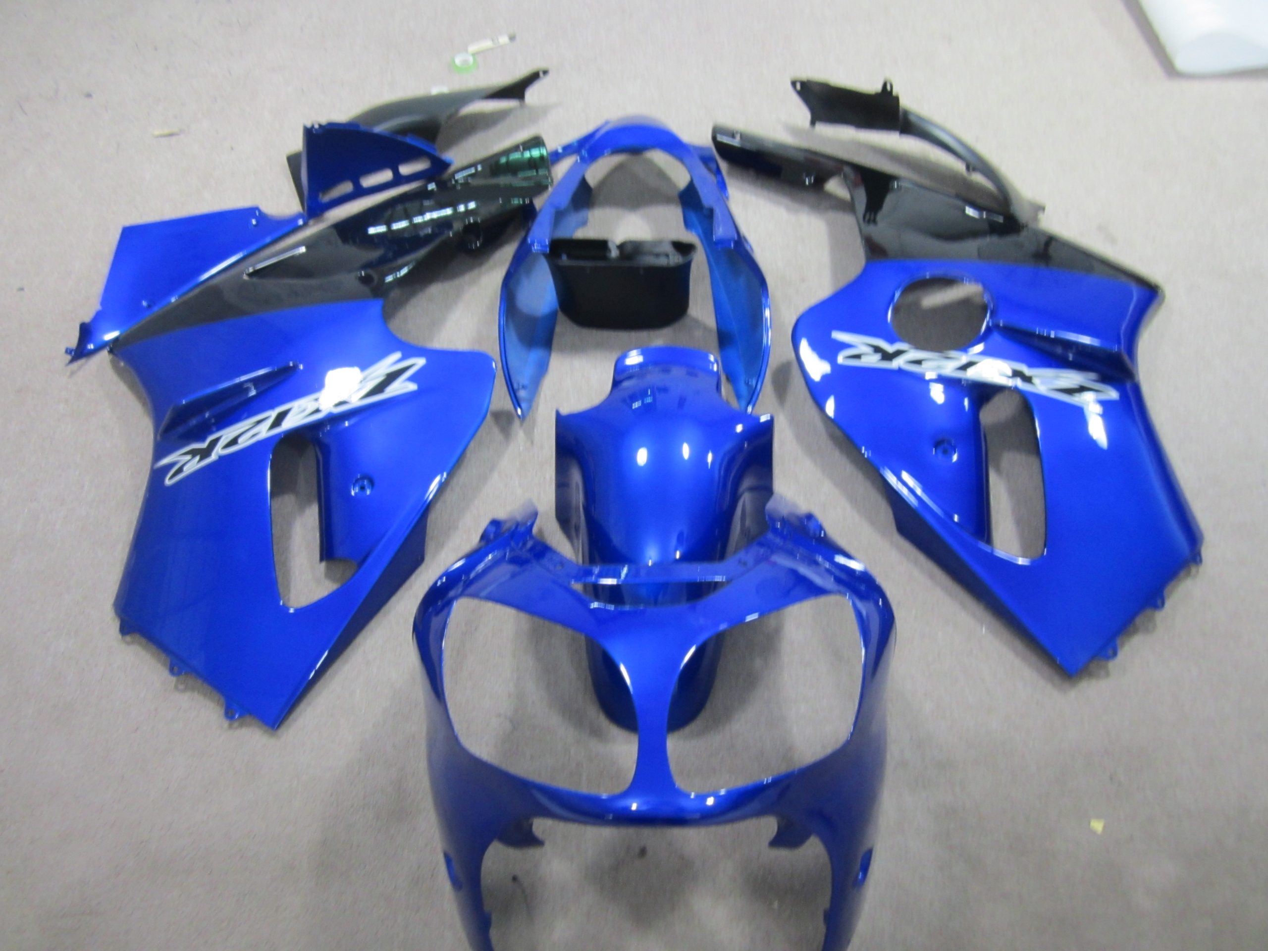 Kawasaki Ninja ZX-12R 2002-2005 Fairings Plastics Kit FM-0801