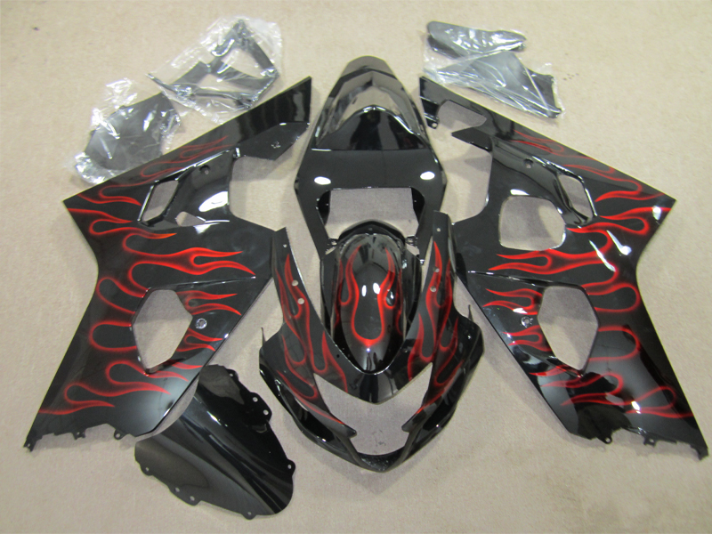 Suzuki GSX-R750 GSXR600 2004-2005 / GSXR750 2004-2005 Fairings Plastics Kit  FM-0579