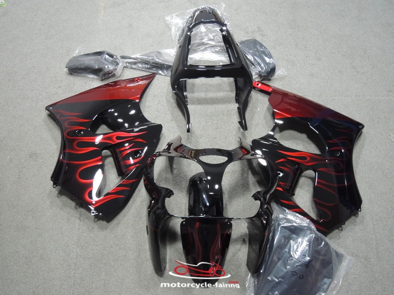 Kawasaki Ninja ZX-6R Fairings Plastics Kit 2000-2002 FM-0816