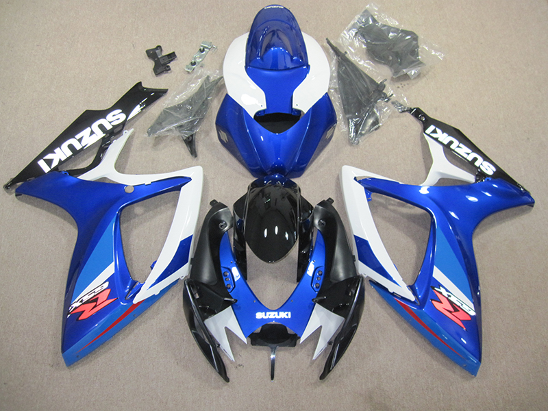 Suzuki GSXR600-750 GSXR600 2006-2007 / GSXR750 2006-2007 Fairings Plastics Kit FM-0639