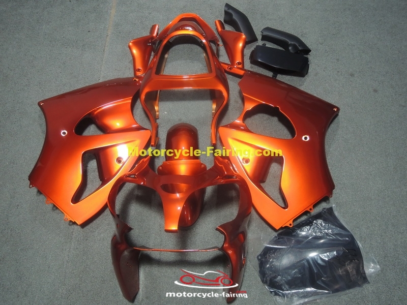 Kawasaki Ninja ZX-6R Fairings Plastics Kit 2000-2002 FM-0818