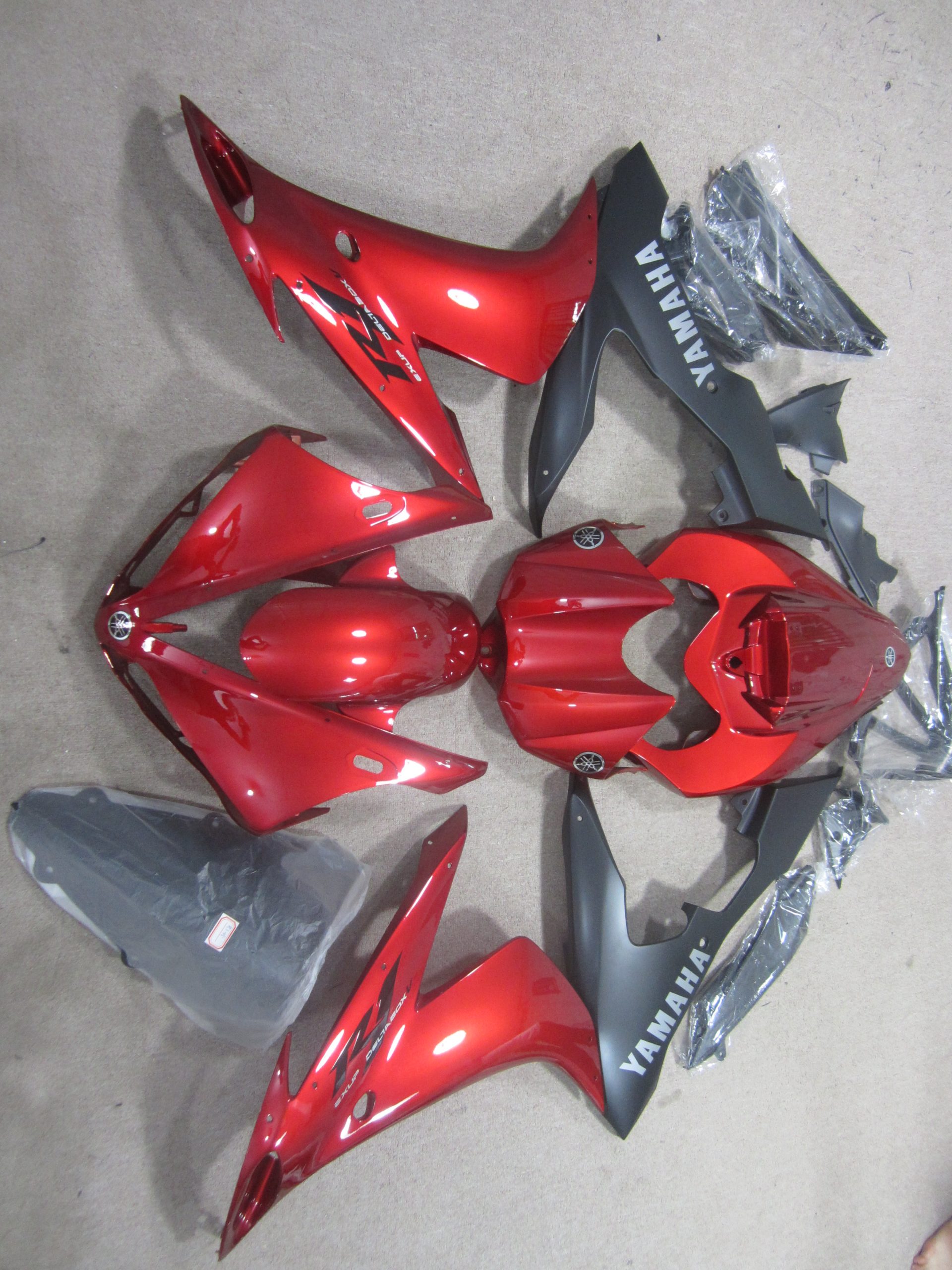 Yamaha YZF-R1 Fairings Plastics Kit 2004-2006 FM-1114