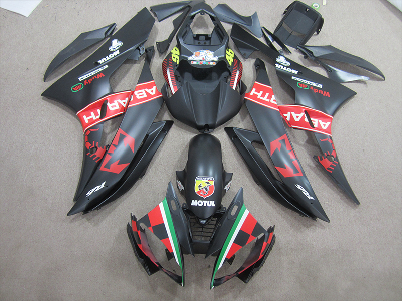 Yamaha YZF-R6 Fairings Plastics Kit 2006-2007 FM-1127