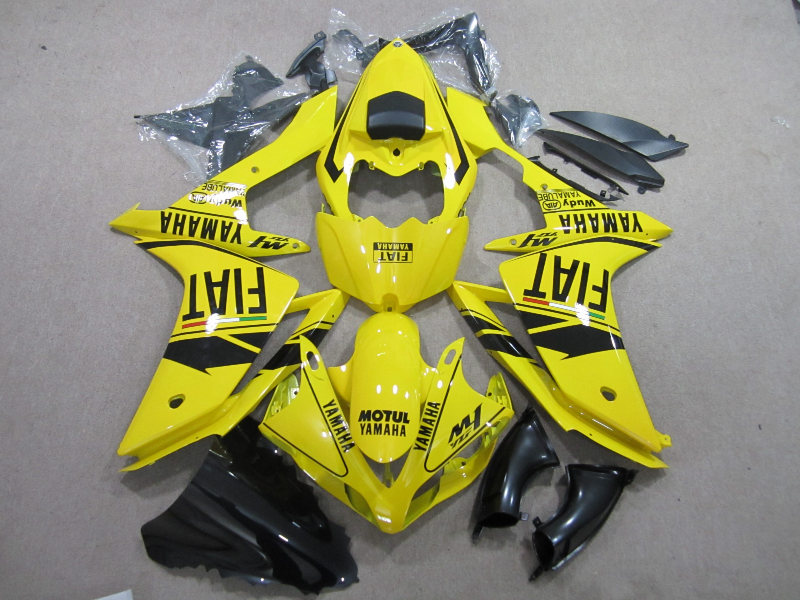 Yamaha YZF-R1 Fairings Plastics Kit 2007-2008 FM-1135