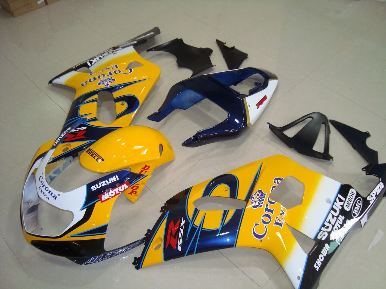 Suzuki GSXR600-750 GSXR600 2001-2003 / GSXR750 200-2003 Fairings Plastics Kit FM-0547