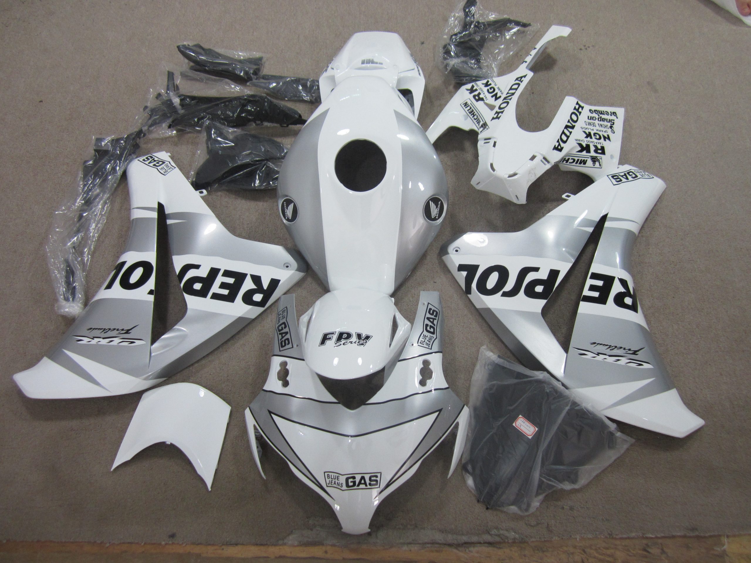 Honda CBR1000RR Fireblade Fairings Plastics Kit 2008-2011 FM-0282