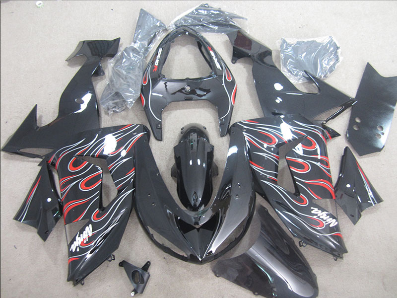 Ninja ZX-10R Fairings Plastics Kit 2006-2007 FM-0873