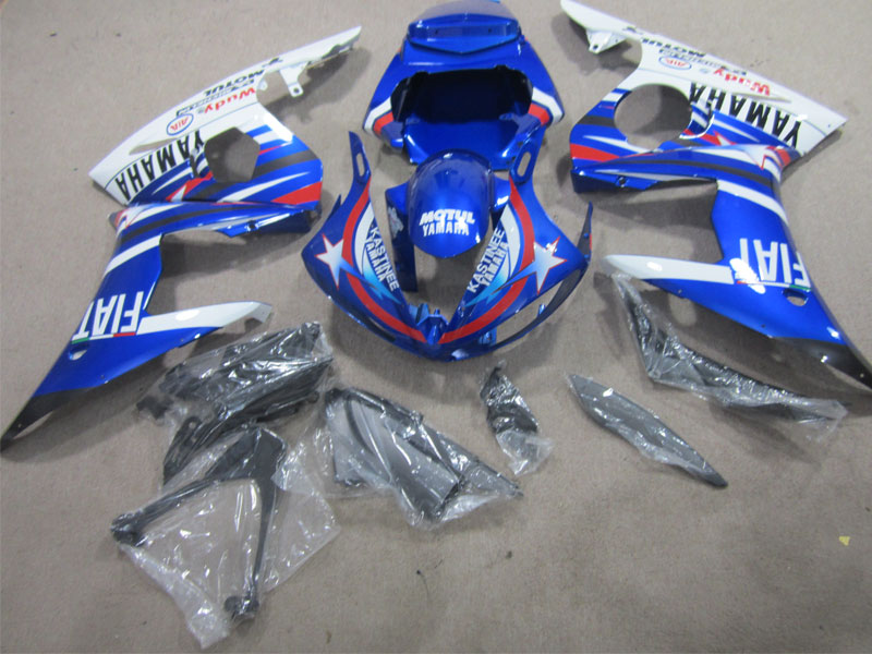 Yamaha YZF-R1 Fairings Plastics Kit 2002-2003 FM-1074