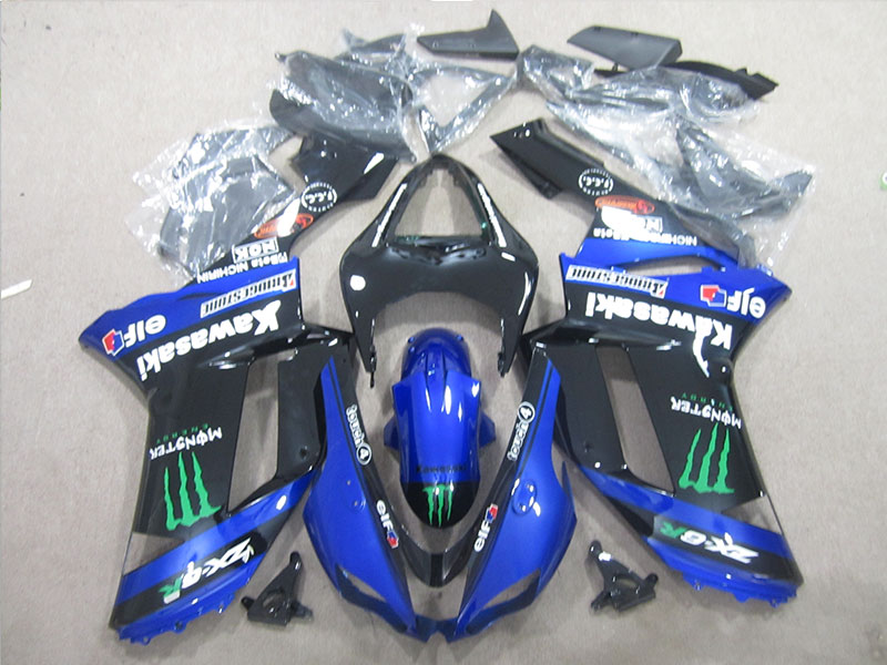 kawasaki Ninja ZX-6R 2007-2008 Fairings Plastics Kit 2007-2008 FM-0908