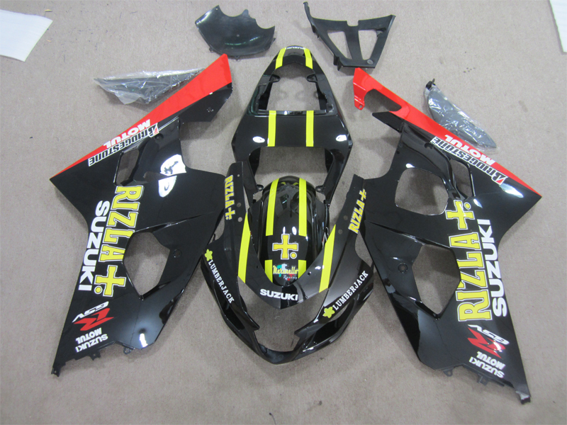 Suzuki GSX-R750 GSXR600 2004-2005 / GSXR750 2004-2005 Fairings Plastics Kit  FM-0577