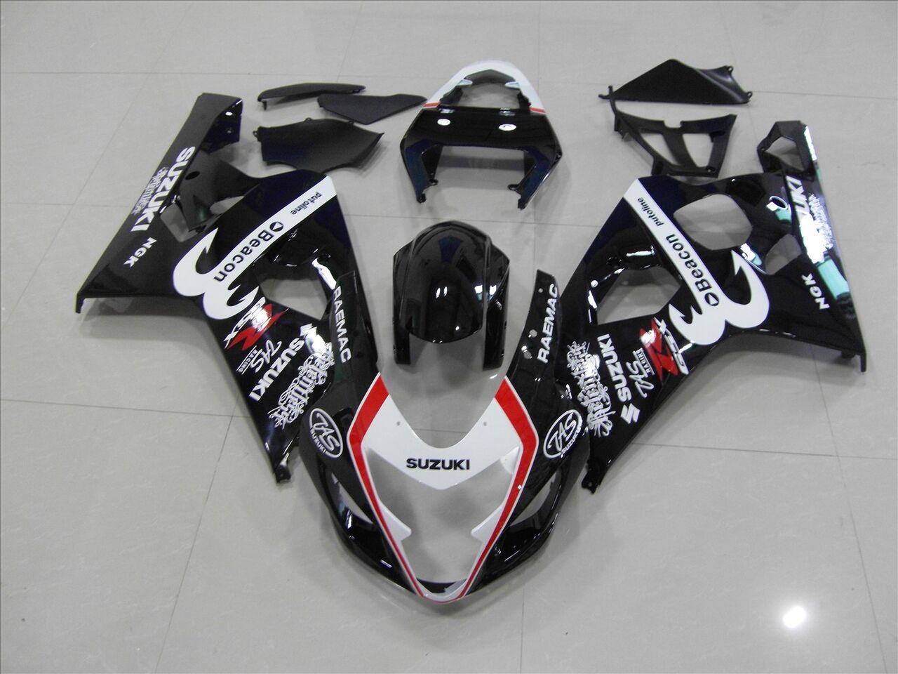 Suzuki GSXR600-750 GSXR600 2004-2005 / GSXR750 2004-2005 Fairings Plastics Kit FM-0590