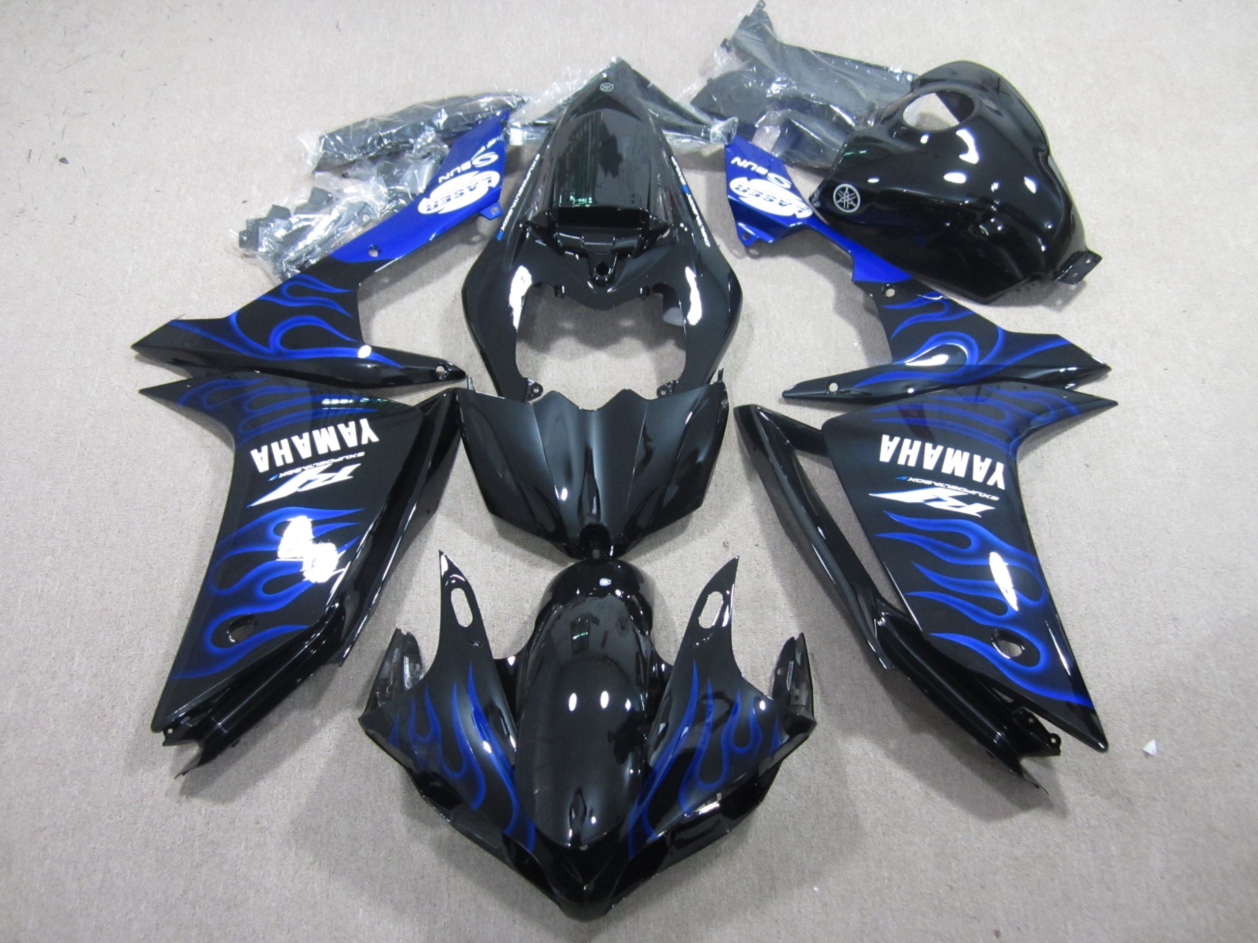 Yamaha YZF-R1 Fairings Plastics Kit 2007-2008 FM-1150