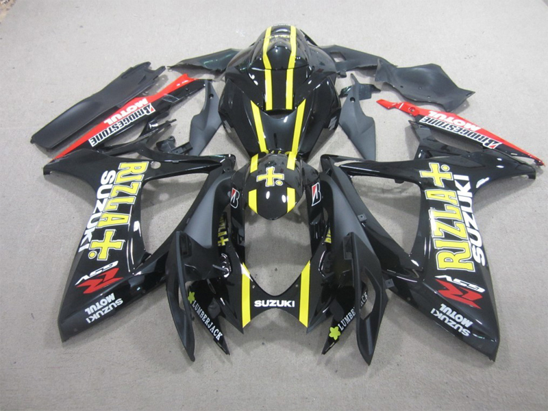 Suzuki GSXR600-750 GSXR600 2006-2007 / GSXR750 2006-2007 Corona Fairings Plastics Kit FM-0615