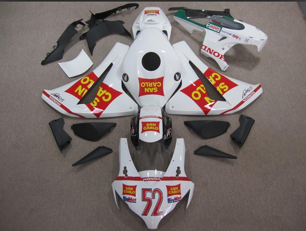 Honda CBR1000RR Fireblade Fairings Plastics Kit 2008-2011 FM-0296