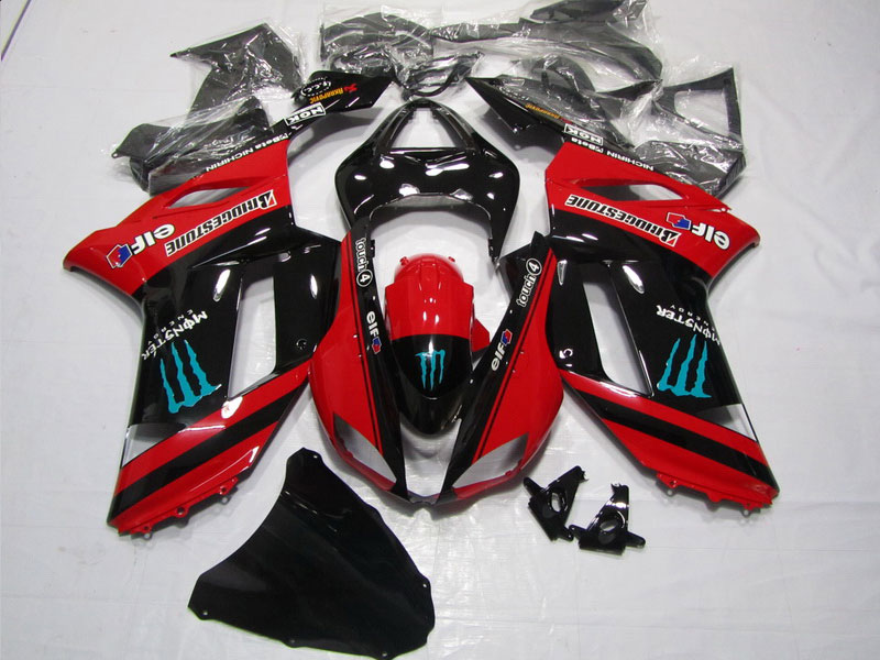 kawasaki Ninja ZX-6R 2007-2008 Fairings Plastics Kit 2007-2008 FM-0898