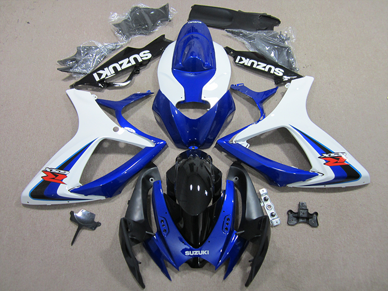 Suzuki GSXR600-750 GSXR600 2006-2007 / GSXR750 2006-2007 Fairings Plastics Kit FM-0635