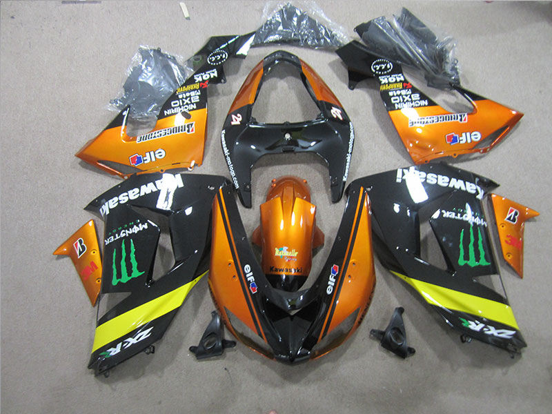 Ninja ZX-10R Fairings Plastics Kit 2006-2007 FM-0870