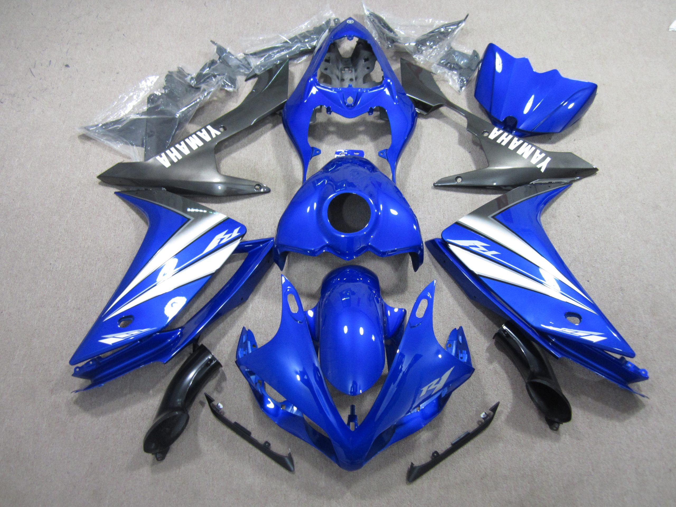 Yamaha YZF-R1 Fairings Plastics Kit 2007-2008 FM-1146