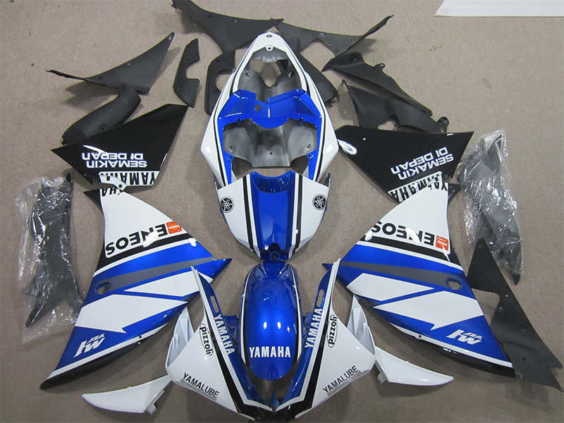Yamaha YZF-R1 Fairings Plastics Kit 2009-2011 FM-1175
