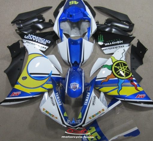 Yamaha YZF-R1 Fairings Plastics Kit 2009-2011 FM-1170