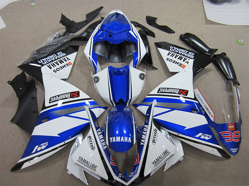 Yamaha YZF-R1 Fairings Plastics Kit 2012-2014 FM-1200