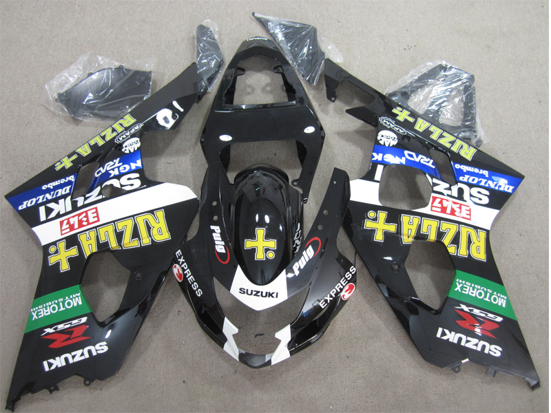 Suzuki GSX-R750 GSXR600 2004-2005 / GSXR750 2004-2005 Strike Fairings Plastics Kit FM-0582