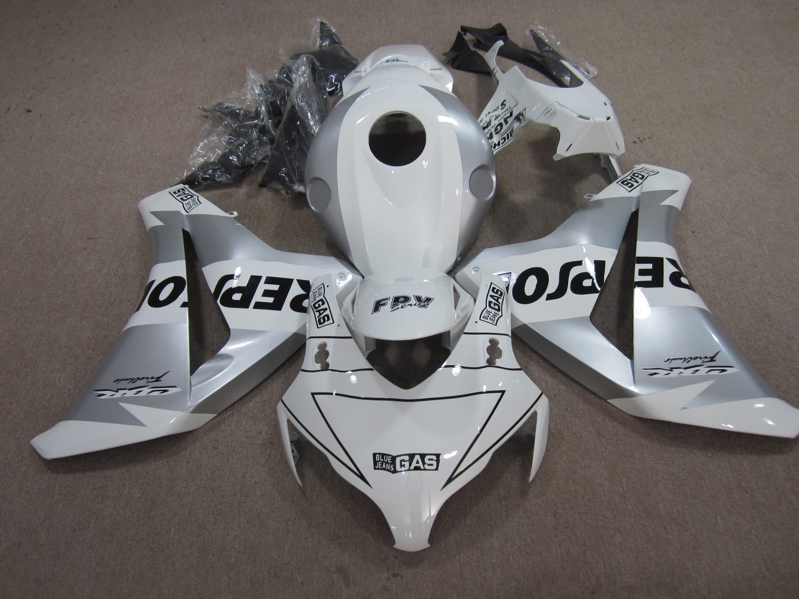 Honda CBR1000RR Fireblade Fairings Plastics Kit 2008-2011 FM-0290