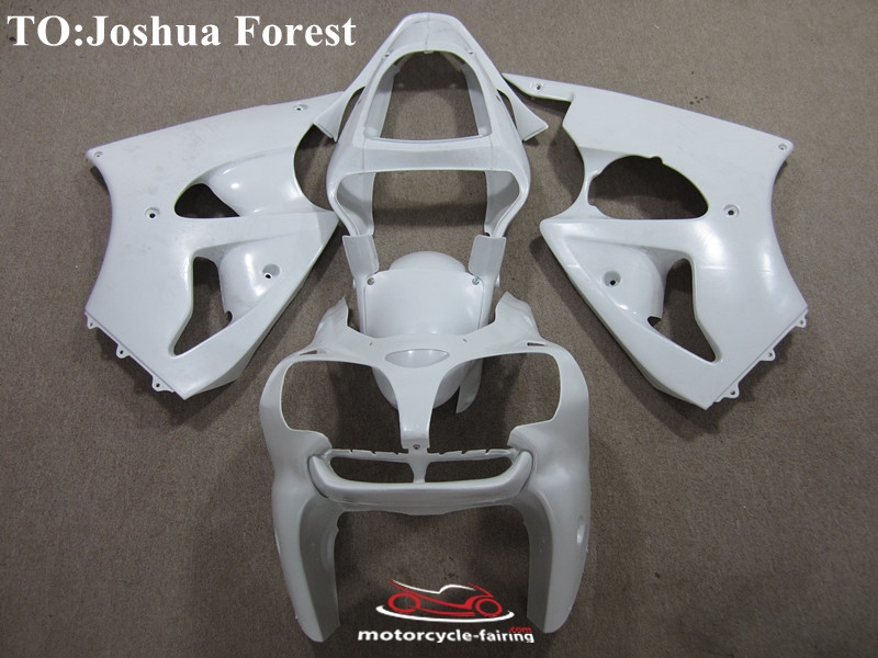 Kawasaki Ninja ZX-6R Fairings Plastics Kit 2000-2002 FM-0814
