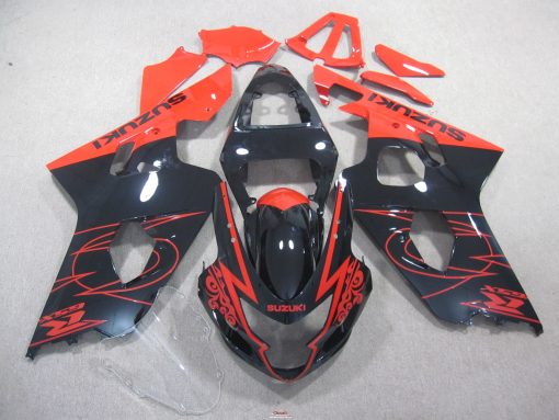 Suzuki GSXR600-750 GSXR600 2004-2005 / GSXR750 2004-2005 Fairings Plastics Kit FM-0589