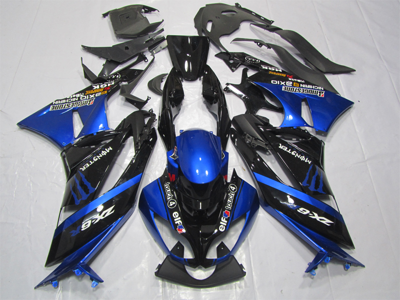 kawasaki Ninja ZX-6R Fairings Plastics Kit 2009-2012 FM-0931