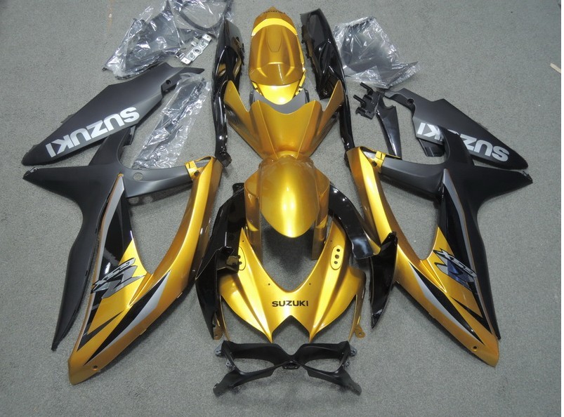 Suzuki GSXR600-750 GSXR600 2008-2010 / GSXR750 2008-2010 Fairings Plastics Kit FM-0712