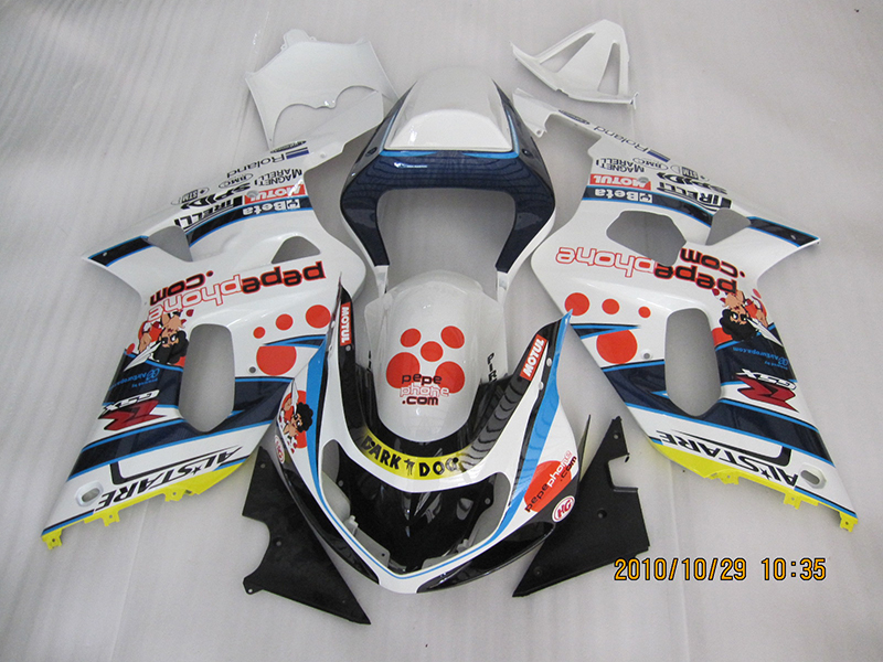 Suzuki GSXR600 2001-2003 / GSXR750 2000-2003 Fairings Plastics Kit FM-0513
