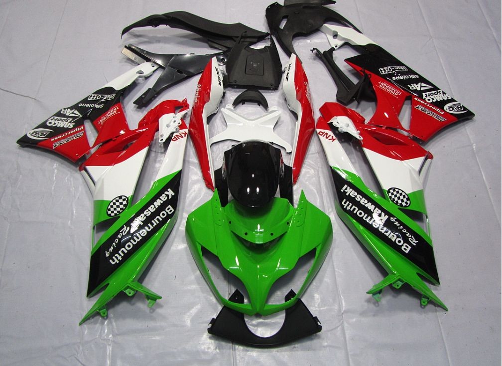 kawasaki Ninja ZX-6R Fairings Plastics Kit 2009-2012 FM-0924